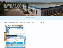 Tablet Screenshot of hayrat.com